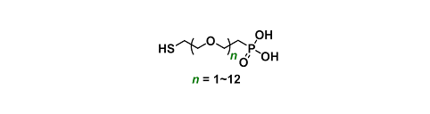 Thiol-PEGn-phosphonic acid